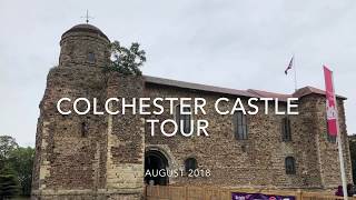 Colchester Castle Tour August 2018 [upl. by Arraes]