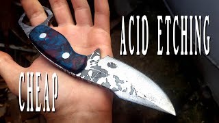 CHEAP and EASY Metal Acid Etching [upl. by Flan]