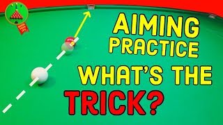 Snooker Aiming Practice Trick [upl. by Grey]