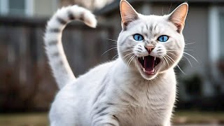 Female Cat Crying Sound  Male Cat In Heat Sounds To Attract Cats [upl. by Brannon]