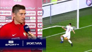 Polska – Czechy Robert Lewandowski o kiksie quotNie miałem szansquot [upl. by Ingalls]