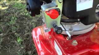 How To Start A TroyBilt Tiller [upl. by Tnirb559]