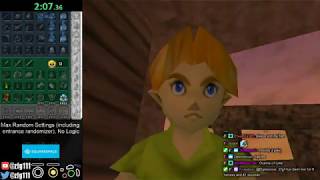 Ocarina of Time Randomizer  Max Random Settings No Logic [upl. by Danita]