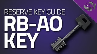 RBAO Key  Key Guide  Escape From Tarkov [upl. by Aneles]