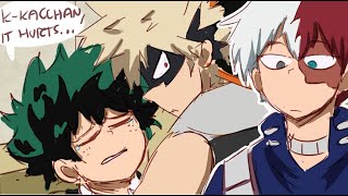 Boku no Hero Academia Comics Oh My God Todoroki and Bakugou Were Roommates Comic Compilation [upl. by Meridel]