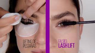 Efecto lifting de pestañas profesional sin complicaciones con Lash Lift de Maybelline New York [upl. by Mirisola]