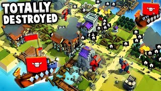 Kingdom is TOTALLY DESTROYED Kingdoms and Castles New Update Gameplay [upl. by Groeg]