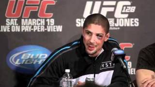 Brendan Schaub Talks Win Over Cro Cop at UFC 128  MMA Weekly News [upl. by Marriott84]