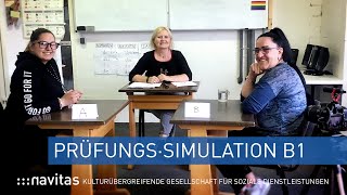 Mündliche Prüfung Deutsch B1  Prüfungssimulation [upl. by Hgielrebma]