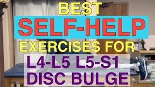 Best SelfHelp Exercises For L4L5 L5S1 Disc Bulge 2024  Dr Frank Altenrath Chiropractor [upl. by Inuat]