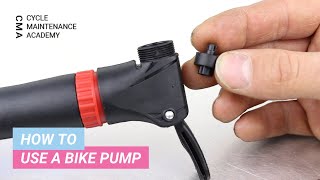 How To Use A Bike Pump [upl. by Yorgerg]