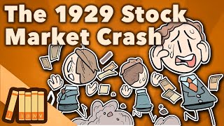 The 1929 Stock Market Crash  Black Thursday  Extra History [upl. by Alene662]