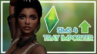 EXPORT amp SHARE SIMS  Sims 4 Tray Importer Tutorial amp MOD REVIEW [upl. by Marba]