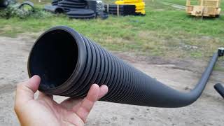 Underground Drainage System  Downspouts 101 [upl. by Quintilla]