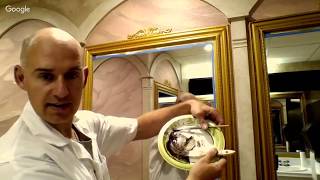 Antiquing Gold Frames Recorded Live July 18th 2017 [upl. by Thackeray75]