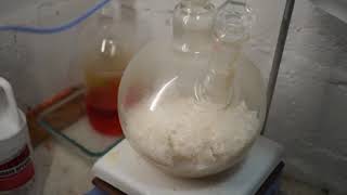 Making nitric acid for gold and silver refining [upl. by Eineg]