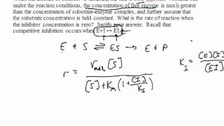 MichaelisMenten Competitive Inhibition [upl. by Kaasi]