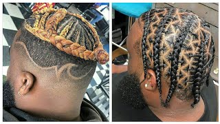 Braids For Men  Short  Medium  Long Hair  Compilation 9 [upl. by Nbi755]