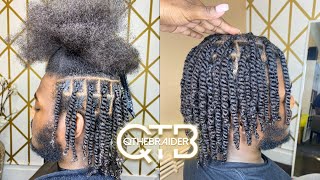 QTHEBRAIDER Double Strand Twist VERY DETAILED Male Edition [upl. by Najtsirk]