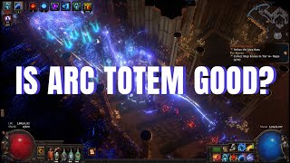 POE 324 Arc Totem Hierophant  RARE ITEMS ONLY  Bossing Showcase amp Build Explanation [upl. by Anahcar648]