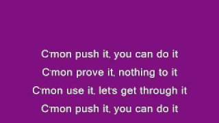 Push It  Garbage Lyrics [upl. by Enitsahc]