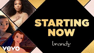 Brandy  Starting Now Lyric Video [upl. by Oringa]