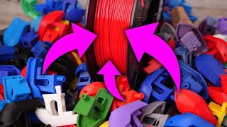 Recycling all my 3DBenchys into new Filament [upl. by My]