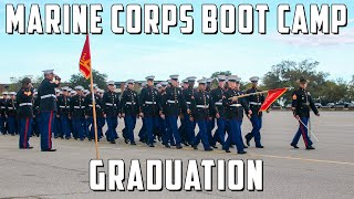 USMC GRADUATION  Bravo amp November Company Distinguished Honor Graduates [upl. by Cecelia325]