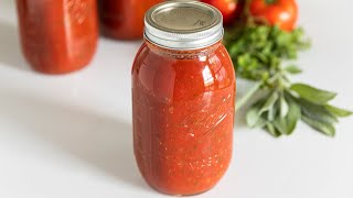 How to Can Spaghetti Sauce [upl. by Wesla]