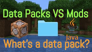 The New Generation of Mods  Minecraft Data Packs Explained [upl. by Eberhart]