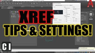 AutoCAD XREF Tips amp Settings Overlay vs Attach  More  External References  2 Minute Tuesday [upl. by Anilag398]