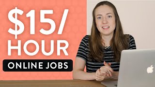 10 Online Jobs That Pay 15hr or More for Students in 2023 [upl. by Weixel]