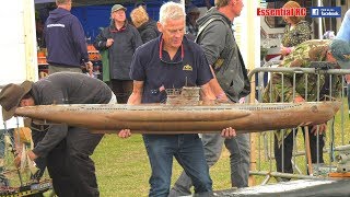 GERMAN Type VII UBOAT RC SUBMARINE DIVE and RESURFACE demonstration [upl. by Elgar]