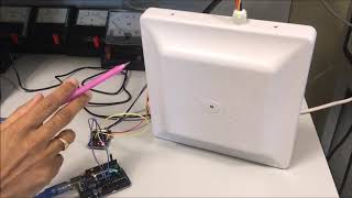 Long range RFID Reader [upl. by Lekym]