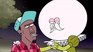 Regular Show  Poetry Vs Rapping Battle [upl. by Adan127]