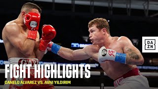 HIGHLIGHTS  Canelo Alvarez vs Avni Yildirim [upl. by Zindman]