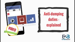 Antidumping duties  explained [upl. by Marek]