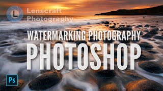 How to Wartermark and Batch Watermark Photos in Photoshop [upl. by Adriel954]