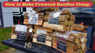 17 HOW TO MAKE FIREWOOD BUNDLES CHEAP [upl. by Gilford]