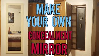 Making a tactical walls inspired concealment mirror [upl. by Eedoj]