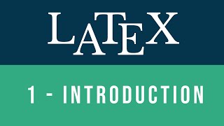 Learn LaTeX Tutorial  Introduction to LaTeX [upl. by Enelkcaj]