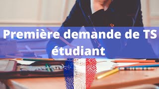 Première demande titre de séjour étudiant [upl. by Amadeo621]