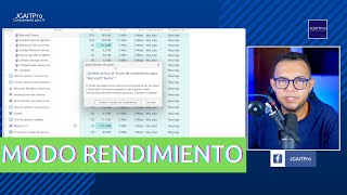 Modo rendimiento para no quotMatarquot procesos en Windows 11 2022 Update [upl. by Anrat]