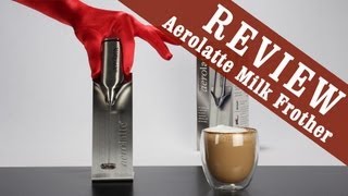 Aerolatte Milk Frother  Exclusive Review [upl. by Zenas472]