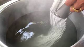 Thai Rice Flour Noodles Recipe [upl. by Virgel]