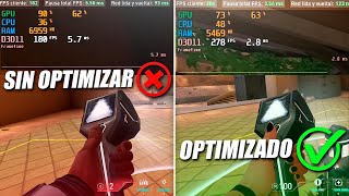 OPTIMIZANDO WINDOWS AL MAXIMO para GAMING Y TENER MAS FPS [upl. by Nylteak]