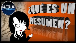 ¿Qué es y cómo hacer un resumen [upl. by Anilra]