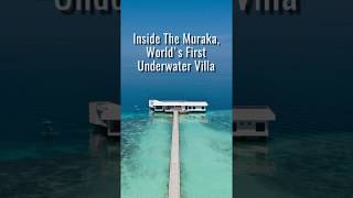 Inside The Muraka Worlds First Underwater Villa at Conrad Maldives Rangali Island [upl. by Drawde]