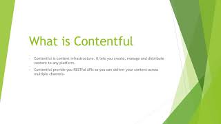 What is Contentful [upl. by Eatnod394]