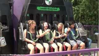 Drop Tower OffRide Canadas Wonderland [upl. by Yrellam]